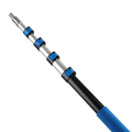 Telextent 18ft/5.4-meter Factory-Made Aluminum Telescopic Pole for Dusting & Decorating Lightweight for Indoor/Outdoor Use