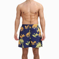 Sublimation Printed Double Layer Swimming Shorts 4 Way Stretch GYM Fitness Custom Board Shorts Swim Trunks Beach Shorts for Men