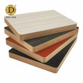 High Quality Hot Sale  Black High Density Waterproof Fire Resistance Fibreboard HDF MDF Factory Direct Sale