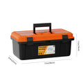 Leadloong 17inch Plastic Toolbox 38*22*19cm/15*8.6*7.5inch Classification Storage Box Compartment Hardware Toolbox