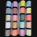 High Visibility Black Blue Colorful Double Side Light Reflecting Reflex Pet Yarn Reflector Thread for Knitted Hi Vis Clothing