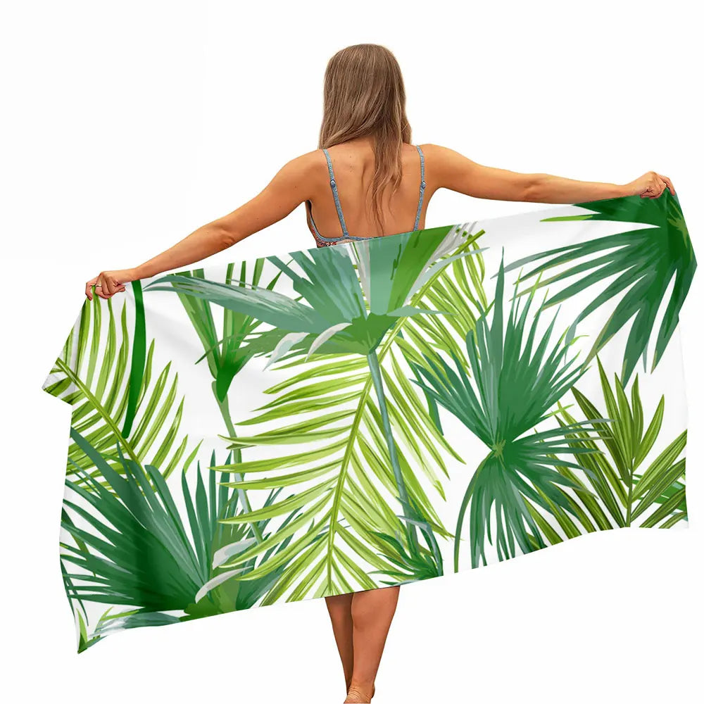 Customized Soft Microfiber Beach Towel Digital Sublimation Printed Logo for Sports Promotion Disposable Feature