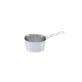 10-Piece Stainless Steel Multifunction Cookware Set Classic Conical Casserole Long Handle 1 Ply 10 mm for BBQ Induction Kitchen