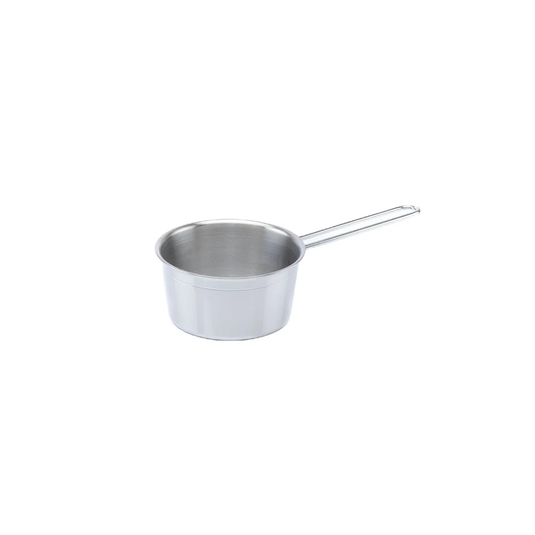 10-Piece Stainless Steel Multifunction Cookware Set Classic Conical Casserole Long Handle 1 Ply 10 mm for BBQ Induction Kitchen