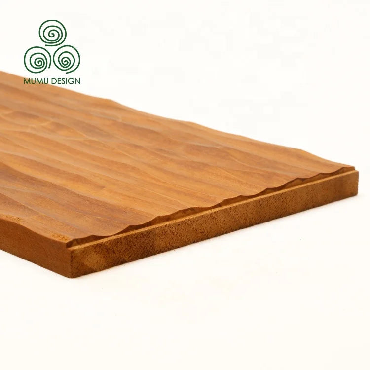 MUMU Living Room Eco-friendly Indoor House Solid Wood Decorative Wall Other Board for Canada