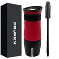 Wholesale 380ml Double Lids Coffee Mug Double Wall Stainless Steel Insulated Travel Coffee Mug With Flip Straw