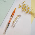 Sophisticated Soft Brush Pen Fountain Pen Style Calligraphy Pens Artist's Plastic Clear Color Dip Marker for Writing Loose