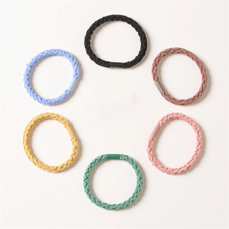Braided Ponytail Holders Hair Accessories for Women Girls Thick Heavy and Curly Hair Extensions Elastic Band