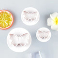 Butterfly Fondant Molds Set 3 Sizes 3D Plunger Cutters Sugarcraft Cake Cookie Cutter