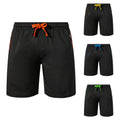 Men's Summer Sport Fitness Shorts Elastic Waist Gym & Running Compression Shorts Custom Print Casual Workout Short Pants