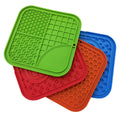 Zmaker 2022 New Design Custom Silicone Pet Dog Lick Mat Puzzle Slow Feeder Dog Lick Pad With Strong Suction