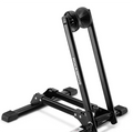 ROCKBROS Foldable Vertical Bicycle Rack Bike Storage Cycling Rack with Wheel Truing Stand for Indoor Storage and Maintenance