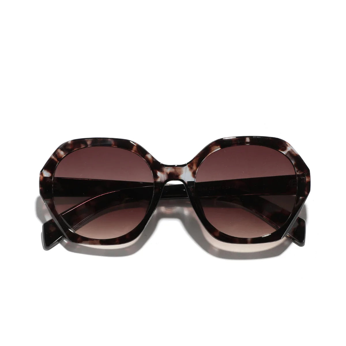 Unisex Retro Polygonal Sunglasses with UV400 Lenses High-End New European American Style PC Frame for Men Women and Children