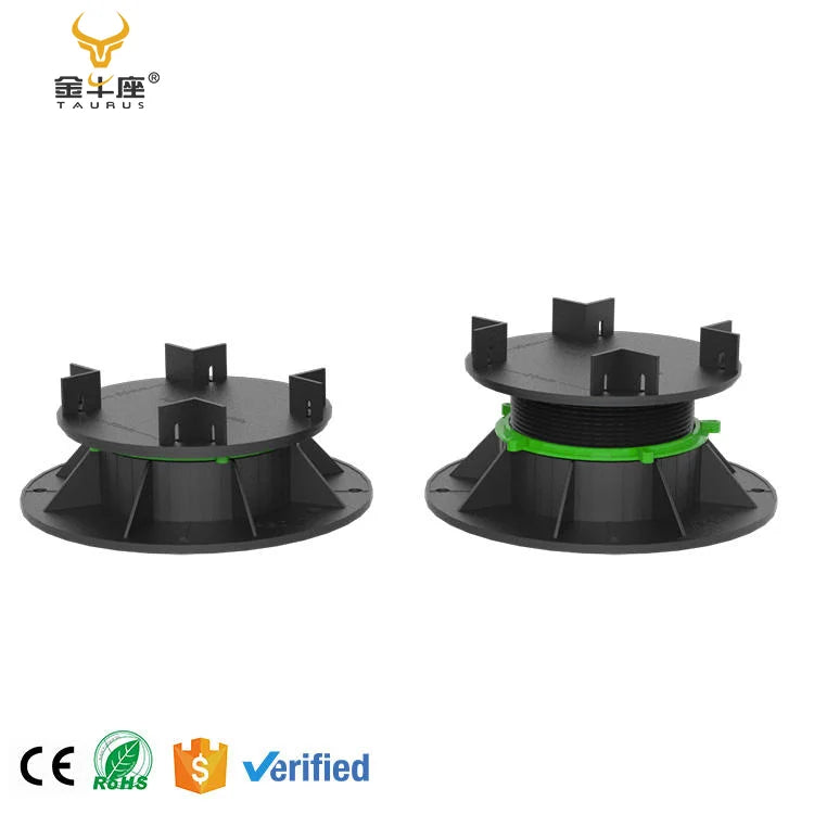 Outdoor Deck Ceramic Flooring Joist Best-Selling Decking Support Adjustable Plastic Pedestal Outdoor Wpc Timber Deck Pedestal