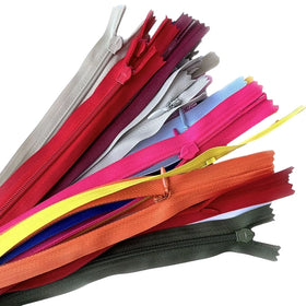 Hengda Manufacture 3#5# Open End Colorful Lace Tape Invisible Zippers Hidden Hidden Zips Nylon Zips for Dress