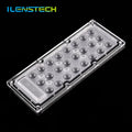 90 Degree Floodlight Lens 24 Leds Module Lens 3535 Plastic Street Light Lens