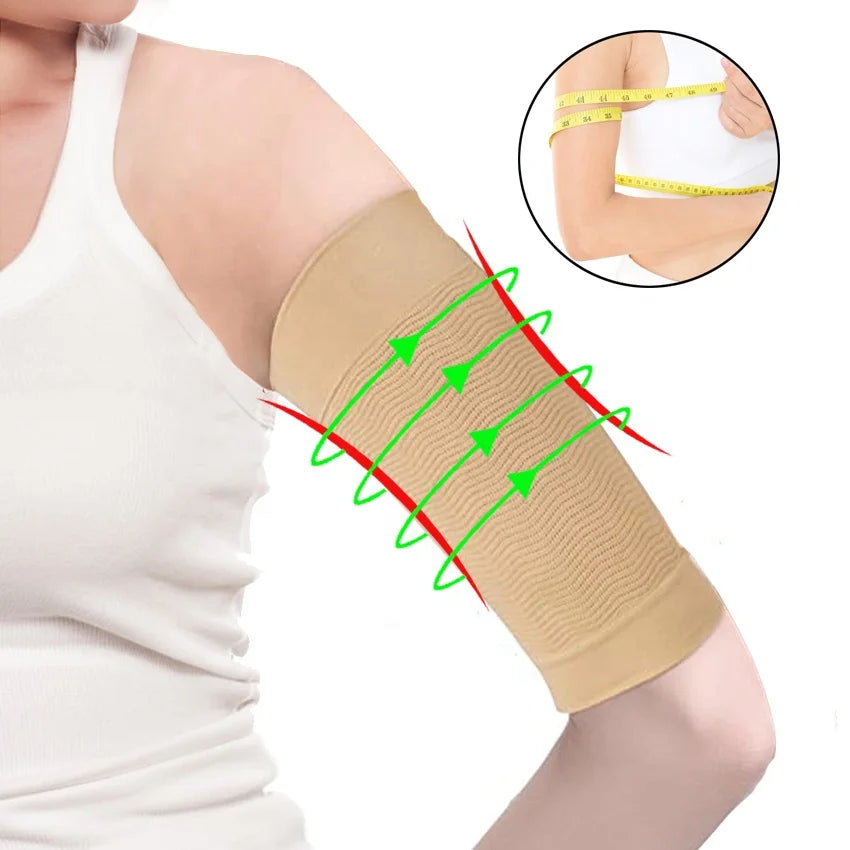 Slimming Arm Sleeves Elastic Compression Arm Shapers Sport Arm Shapers for Women Girls  HA01914