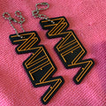 Die Cut logo Shape 3D Raised Effect PVC Rubber Hangtagcut Out Brand Name Garment Rubber Swing Tag With Ballchain