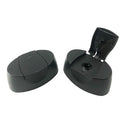 Black PP Plastic Non-Spill Flip Top Cap with 26mm Neck Size for Shampoo Bottles