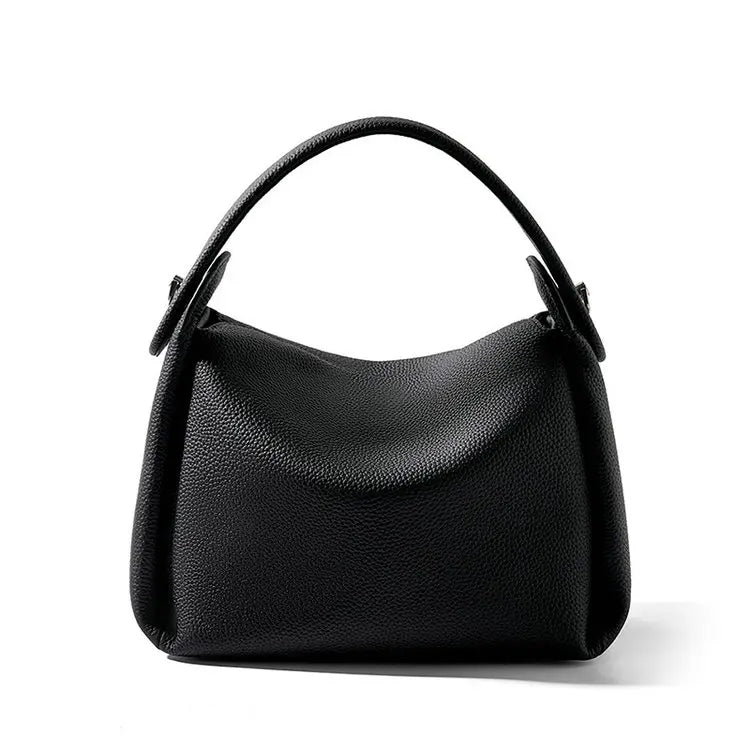 Small Tote Hand  Real Leather Mobile Phone Side Chest Sling Crossbody Luggage Travel Shoulder Messenger Bag for Men Women's