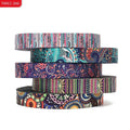 Hot Selling Heat Transfer Ribbon 38mm50mm Polyester Printing case Strap Backpack Shoulder Strap  Custom Printed Webbing