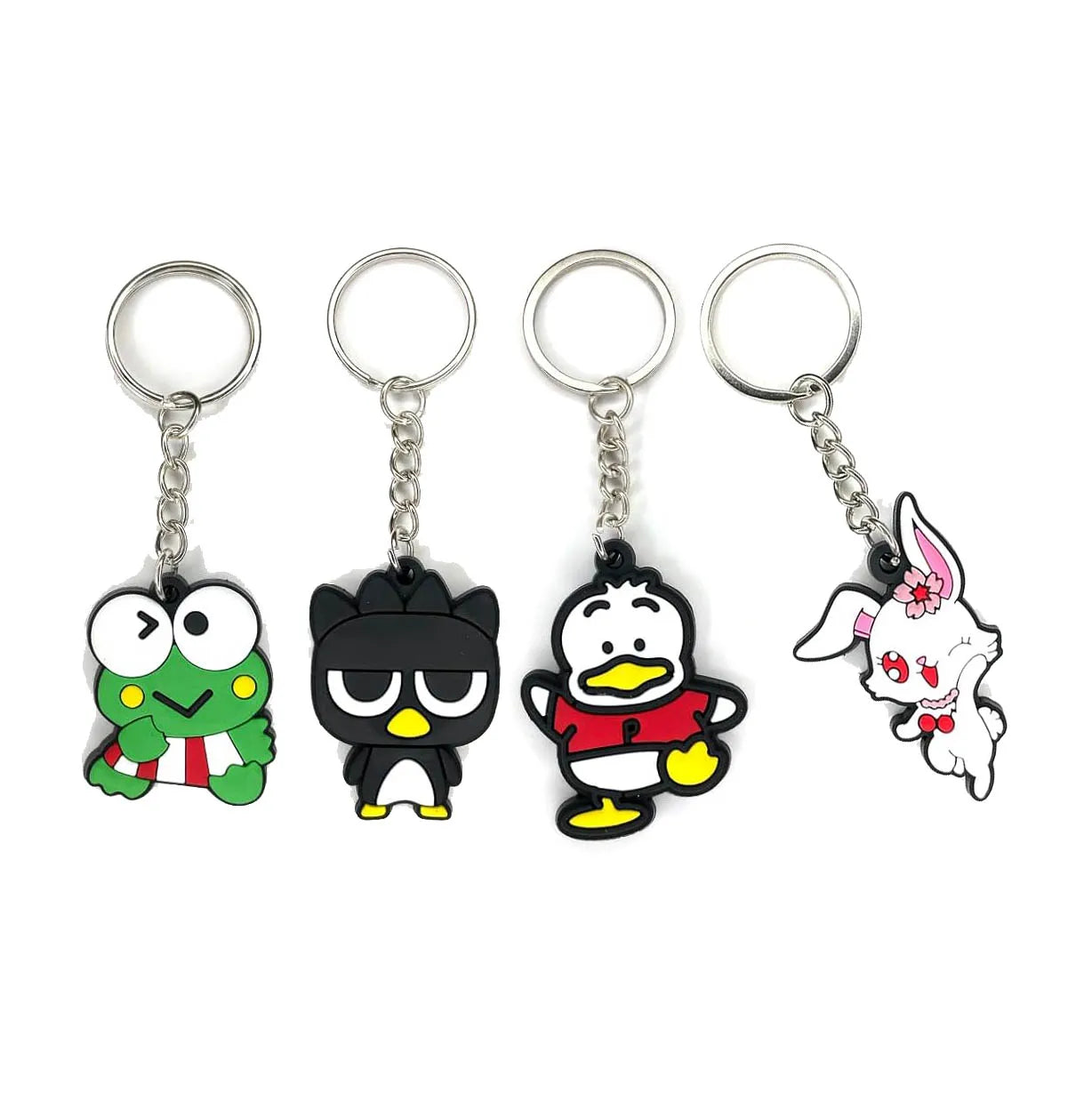 Custom Soft PVC Keychain Cartoon 2D/3D Silicone Keychain Rubber Pvc Keychain With Your Logo