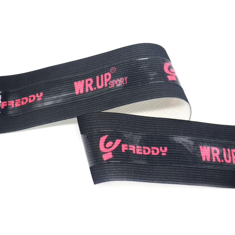 Woven Spandex/Nylon Elastic Webbing with Rubber Anti-Slip Grip Oeko-Tex Certified