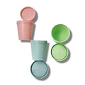 Custom 200ml Matte PP Plastic Jar Pink/Blue/Brown Lid Cosmetic Container for Eye Cream Face Body Cream Lotion Face Mask Perfume