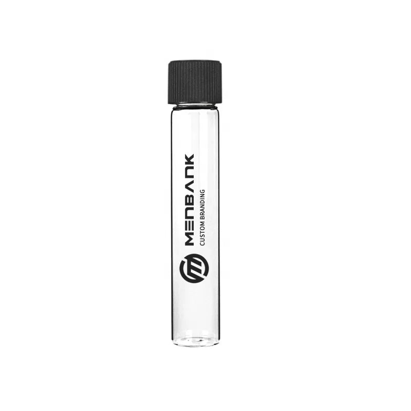 Stocked Cheap Price 115mm Clear Glass Lab TestTube with Childproof Lid