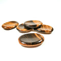 2026 Natural Crystal Yellow Tiger Eye Worry Stone Gemstone Thumb Stones Best Crystals Product Supplier