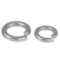 SPRING WASHER DIN127 Split Lock Washers SS304  Wash 4#6# Metric Washer  Zinc Plated ASME Standard