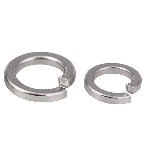 SPRING WASHER DIN127 Split Lock Washers SS304  Wash 4#6# Metric Washer  Zinc Plated ASME Standard