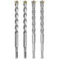 Rock Carbide-Tipped SDS-Max Rotary Hammer Cross Tip Masonry Drill Bits for Masonry Concrete
