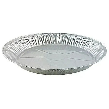23 OZ Round Aluminium Plates Silver Foil Pizza Baking Box air Fryer Liner Shallow 700ml Pie Pans