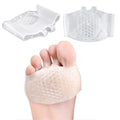 3-Holes Honeycomb Metatarsal Pads Soft Breathable Foot Care Toe Corrector Gel Toe Separators With Forefoot Cushion HA00711
