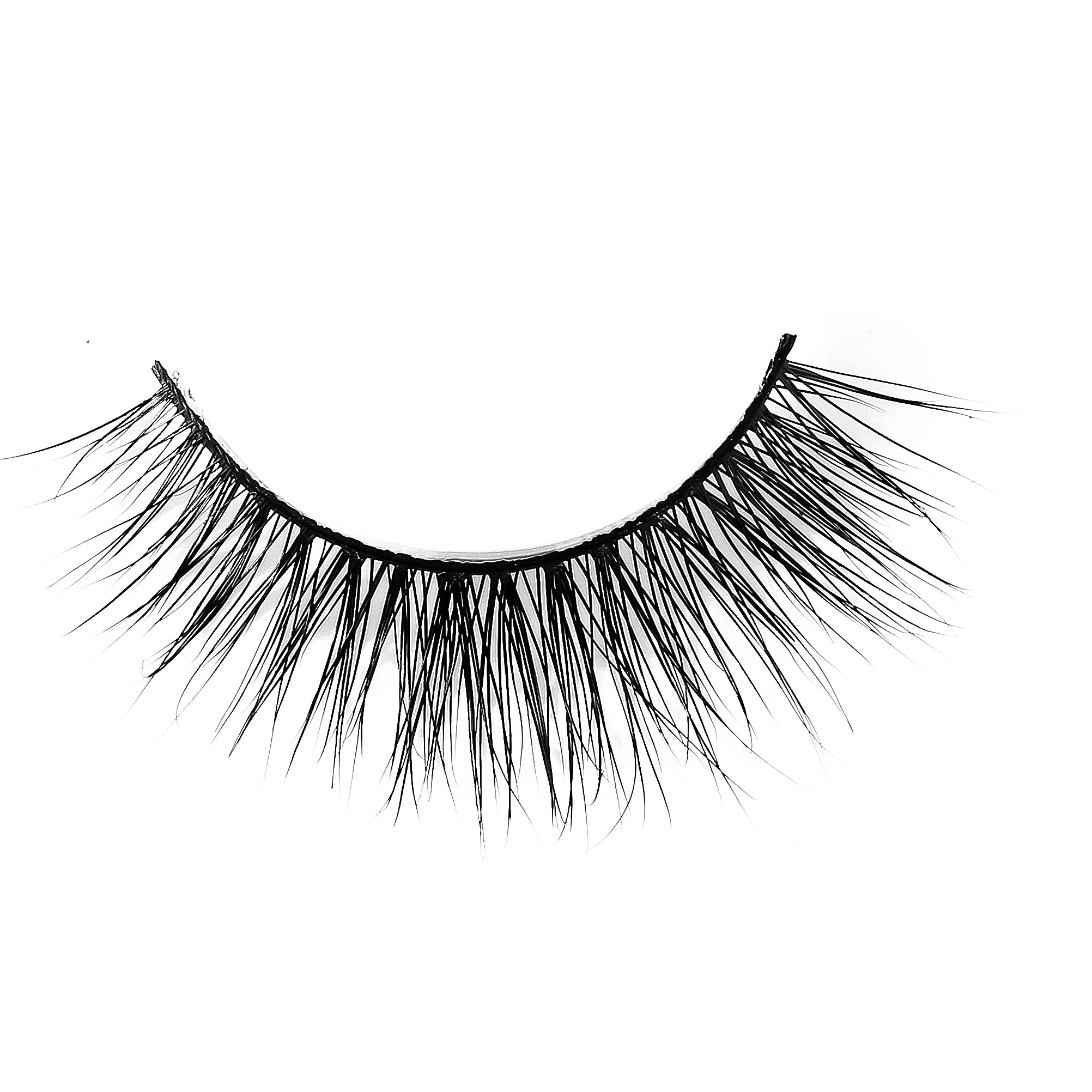 Wispy Soft Strip Lashes Handmade Natural 3D Mink Lashes Private Label Mink Lashes