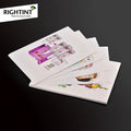 Rightint 8.5" X 11" Full Sheet Sticker Paper for Laser & Inkjet Printers