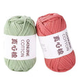 Wholesale Fancy Hand Crocheting Yarn Tube Yarn for DIY Crocheting Bag Blanket