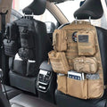 Storage Bag Car Seat Back Outdoor Sports Accessory Hanging Rack with Zipper Closure Made of Oxford Material