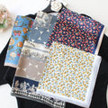 OEM Custom New Design Ladies Silk Neck Scarf Printed Women Satin Silk Scarf
