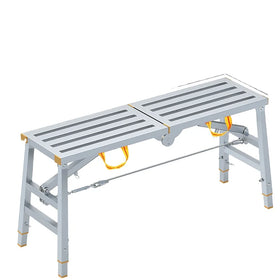 Portable Modern Aluminum Alloy Folding Ladder Stools Platform for Car Wash and Homework