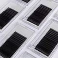 Individual Eyelash Extensions 0.03 0.05 0.07 0.15 0.20 mm Korean PBT Natural Long Russian Volume Easy Fan Private Label