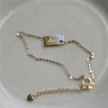 Gold Plated S925 Custom Engraved Bracelet Fashion Woman Bracelets & Bangles