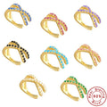 Factory Supply Gold Plated CZ Arrow 925 Sterling Silver Ear Crawler Cuff Climber Earring for Women
