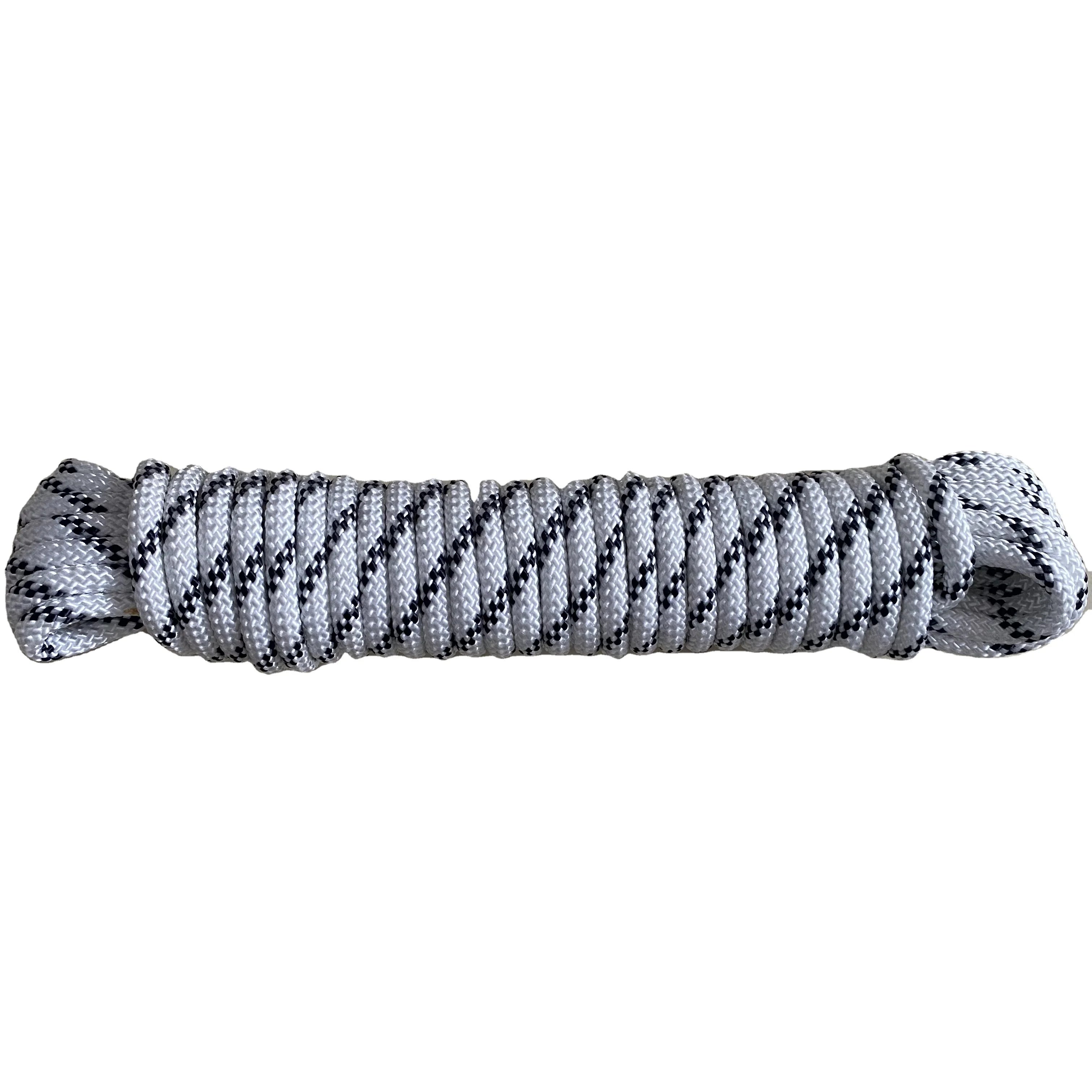 Huarui Polypropylene pp Multifilament Fiber Round Braid Rope for Hank