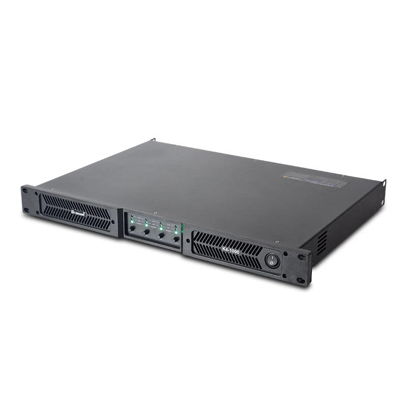 90V-240V Sinbosen Digital Class D 1U Power Amplifier 4 Channel X 1000 Stage Sound Audio Amp 1000Watt
