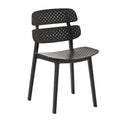 Factory Price Latest New Design Modern Kitchen Restaurant Nordic Cafe Black Dining Outdoor Plastic Chair