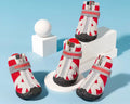 Small and Medium Dog Anti-Slip Wear Pet Shoes Mesh Cloth Small and Medium Breathable Net Dog Shoes
