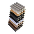 Factory Price Interior Wall Cladding Waterproof Flame Retardant WPC Art Louver Background Luxury Design Fluted Slat Panels