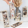 2024 Christmas Decoration Supplies Laser Cut Plywood Personalized Photo Booth Ornament Christmas Tree Decor